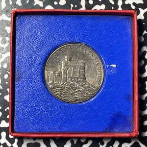 1935 G.B. George V Silver Jubilee Medal With Original Box Lot#B1657 Silver! 32mm