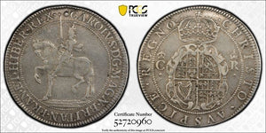 (1631-32) G.B. Charles I 1 Crown PCGS VF35 Lot#G950 Silver! S-2852 Flower & B/B