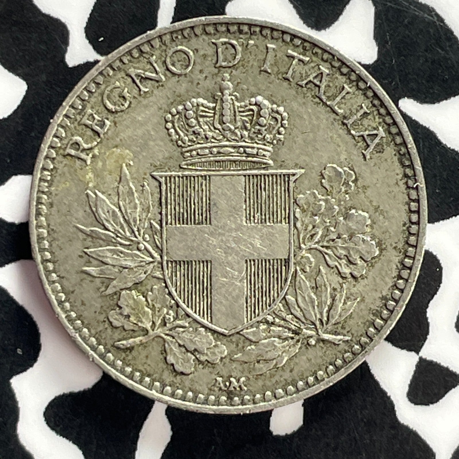 1918-R Italy 20 Centesimi Lot#C3112 Nice!