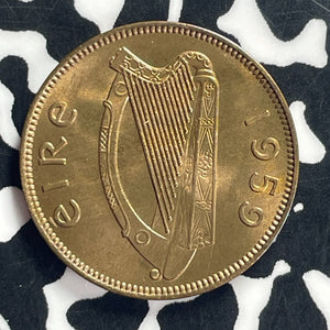 1959 Ireland Farthing Lot#T9223 High Grade! Beautiful!