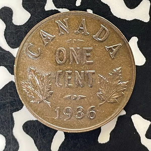 1936 Canada Small Cent Lot#T5884 High Grade! Beautiful!