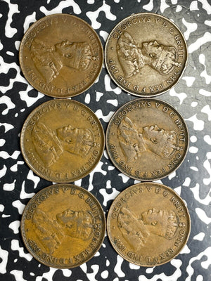 1922 Australia 1 Penny (6 Available) (1 Coin Only)