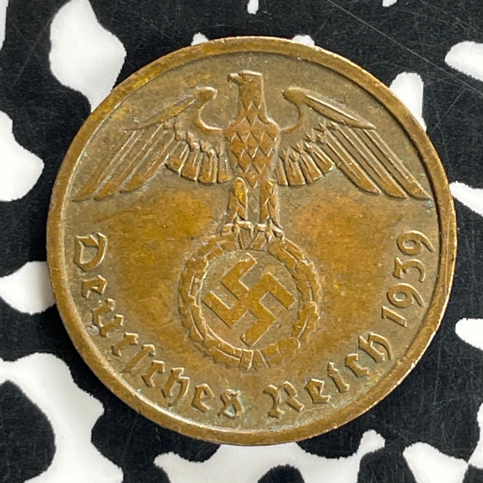 1939-F Germany 2 Pfennig Lot#C3277