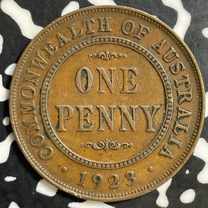 1923 Australia 1 Penny Lot#E7433