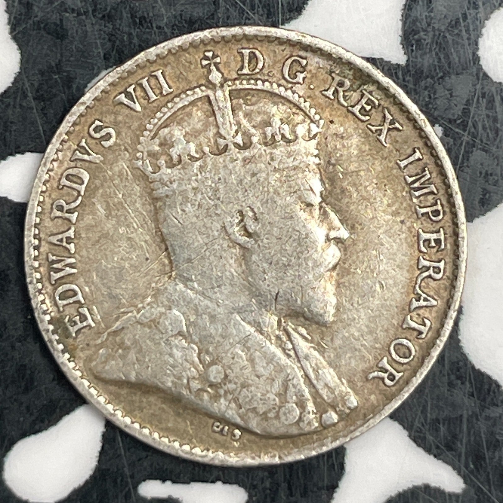 1908 Newfoundland 5 Cents Lot#F5284 Silver!