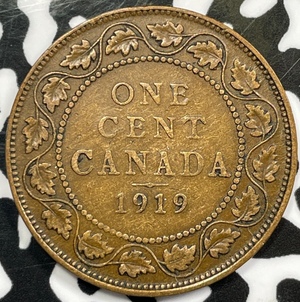 1919 Canada Large Cent Lot#D8587
