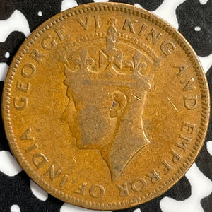 1944 British Honduras 1 Cent Lot#D8101