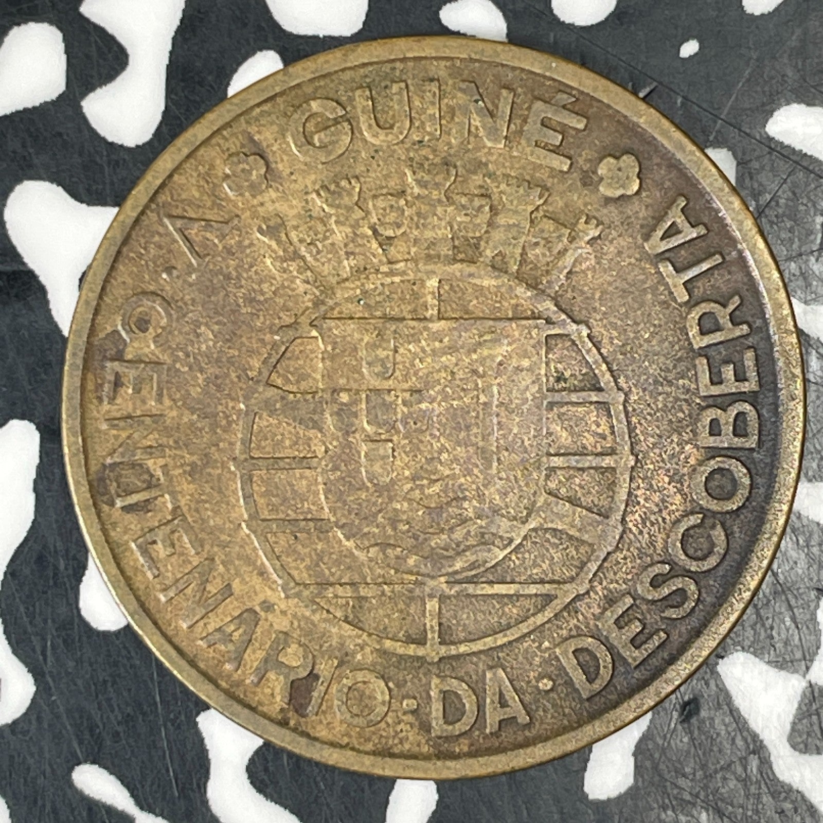 1946 Portuguese Guinea 1 Escudo Lot#C8476