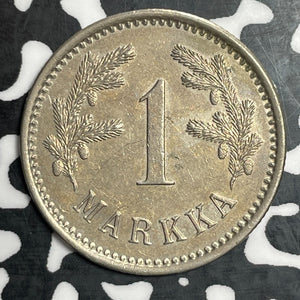 1922 Finland 1 Markka Lot#T2805 Nice!
