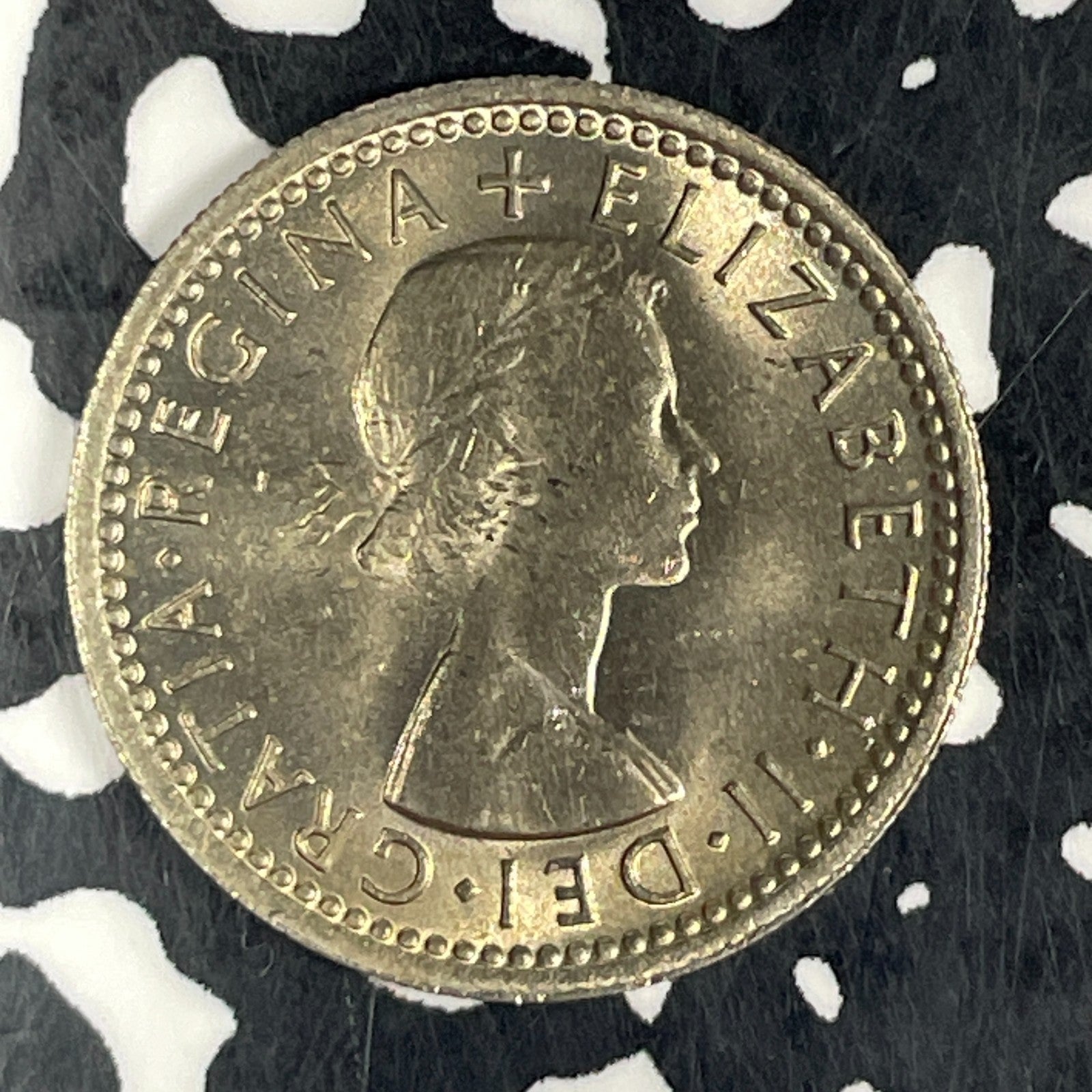 1963 Great Britain 6 Pence Sixpence Lot#C6490 High Grade! Beautiful!