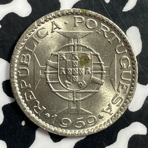 1959 Portuguese India 60 Centavos Lot#T1121 Nice!