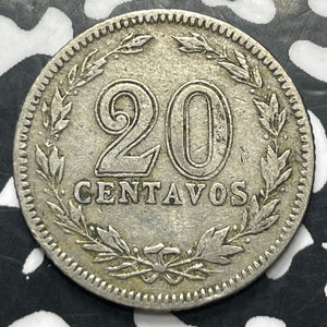 1916 Argentina 20 Centavos Lot#E8336 Better Date