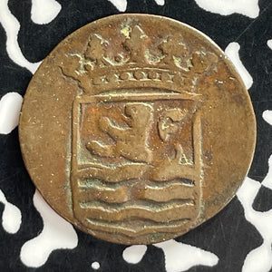 1786 Netherlands East Indies Zeeland 1 Duit Lot#T7434