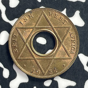 1954 British West Africa 1/10 Penny Lot#T9169 High Grade! Beautiful!
