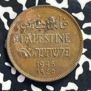 1945 Palestine 2 Mils Lot#T9174