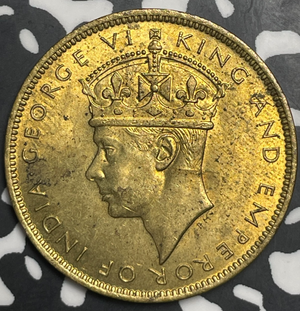 1945 Jamaica 1 Penny Lot#T9328 High Grade! Beautiful!