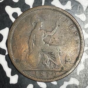 1870 Great Britain 1 Penny Lot#T6203