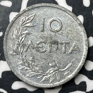 1922 Greece 10 Lepta Lot#E8916 Nice!