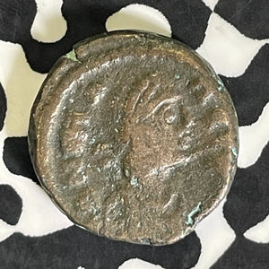 (582-602 AD) Byzantine Empire Maurice Tiberius AE 12 Nummi Lot#JM9201 Doc-213