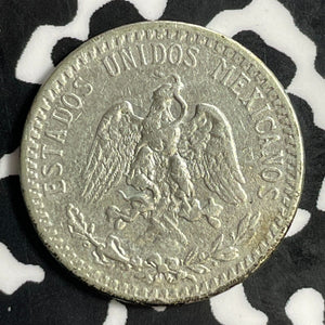 1919 Mexico 20 Centavos Lot#E9707 Silver!