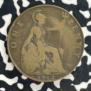 1912-H Great Britain 1 Penny Lot#T7553
