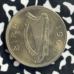 1964 Ireland 1 Florin Lot#T8879 High Grade! Beautiful!
