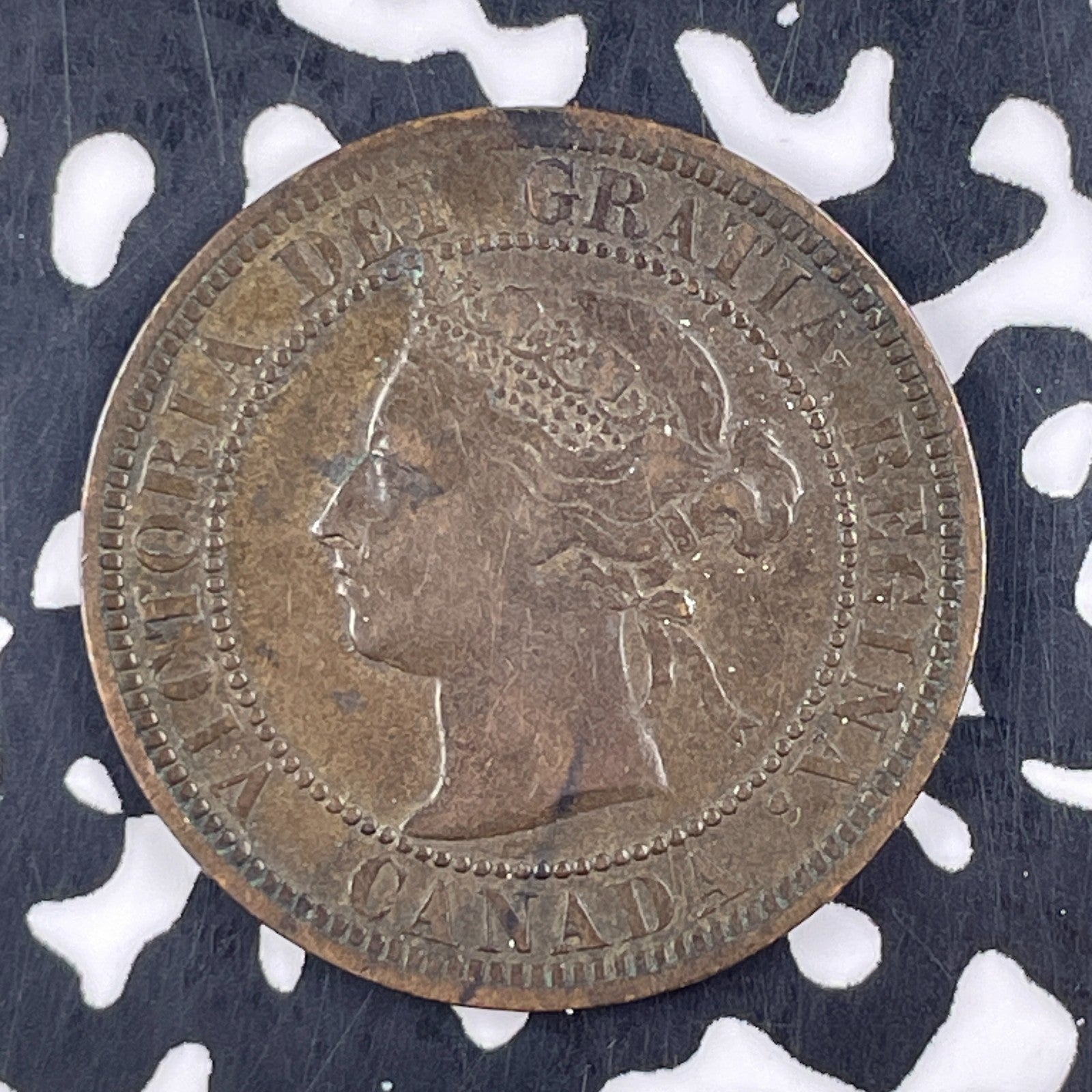 1887 Canada Large Cent Lot#F5038 Nice!