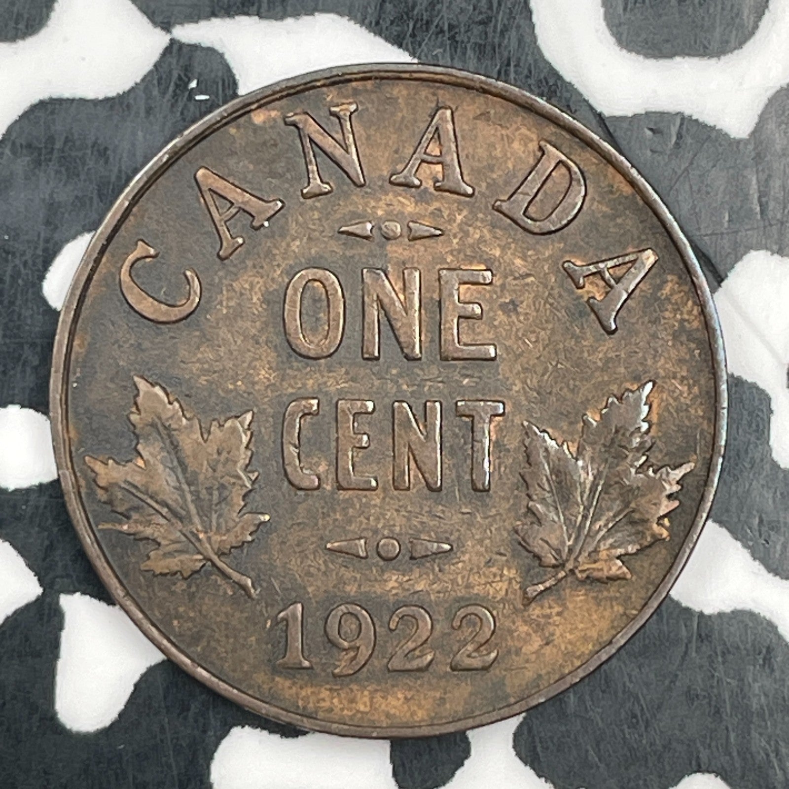 1922 Canada Small Cent Lot#F8684 Key Date!