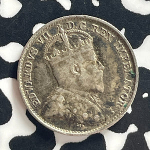 1908 Canada 5 Cents Lot#T7803 Silver!