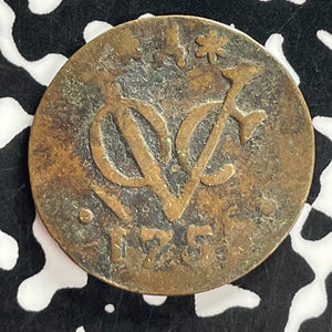 1757 Netherlands East Indies Zeeland 1 Duit Lot#T7430
