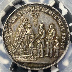 (19th Century) Germany Confirmation Medal PCGS MS63 Lot#G8849 Silver!