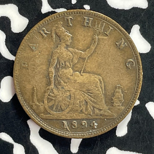 1894 Great Britain Farthing Lot#T9584