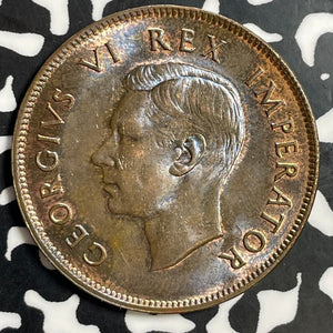 1941 South Africa 1 Penny Lot#E9056 High Grade! Beautiful!