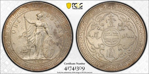 1900-B G.B./H.K. $1 Trade Dollar PCGS Cleaned-AU Detail Lot#MK101 Silver! Prid-9