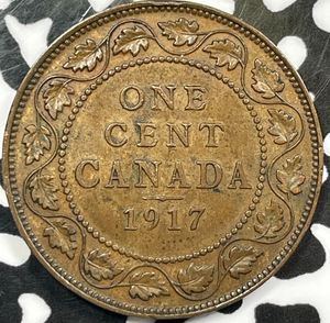 1917 Canada Large Cent Lot#D8549