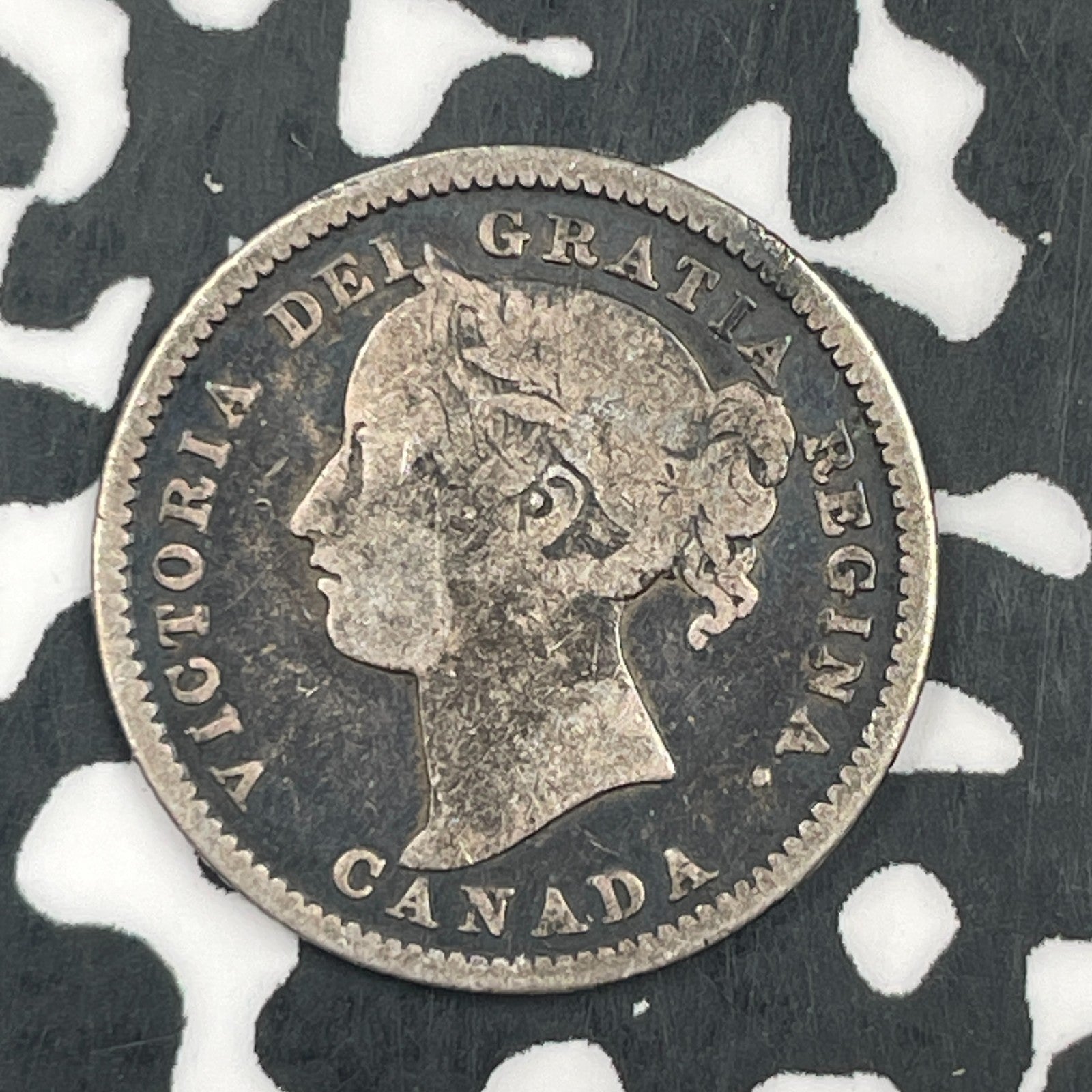 1898 Canada 10 Cents Lot#F5180 Silver!