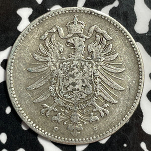 1881-F Germany 1 Mark Lot#E3810 Silver!