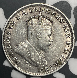 1910 Australia 3 Pence Threepence Lot#T9284 Silver!
