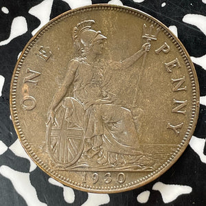 1930 Great Britain 1 Penny Lot#T4167 Nice!