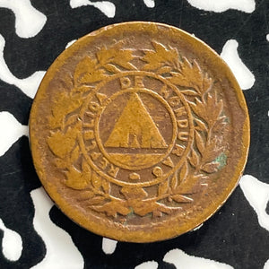 1891 Honduras 1 Centavo Lot#JM0196 Very Scarce!