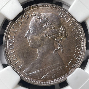 1891 Great Britain 1/2 Penny Half Penny NGC MS63BN Lot#G7322 Choice UNC!