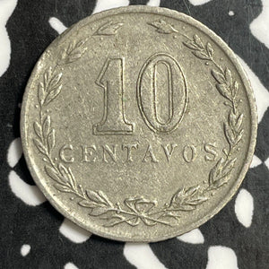 1934 Argentina 10 Centavos Lot#E5736