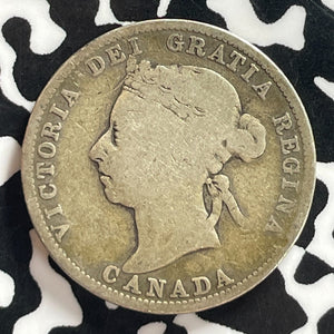 1894 Canada 25 Cents Lot#T7781 Silver! Better Date