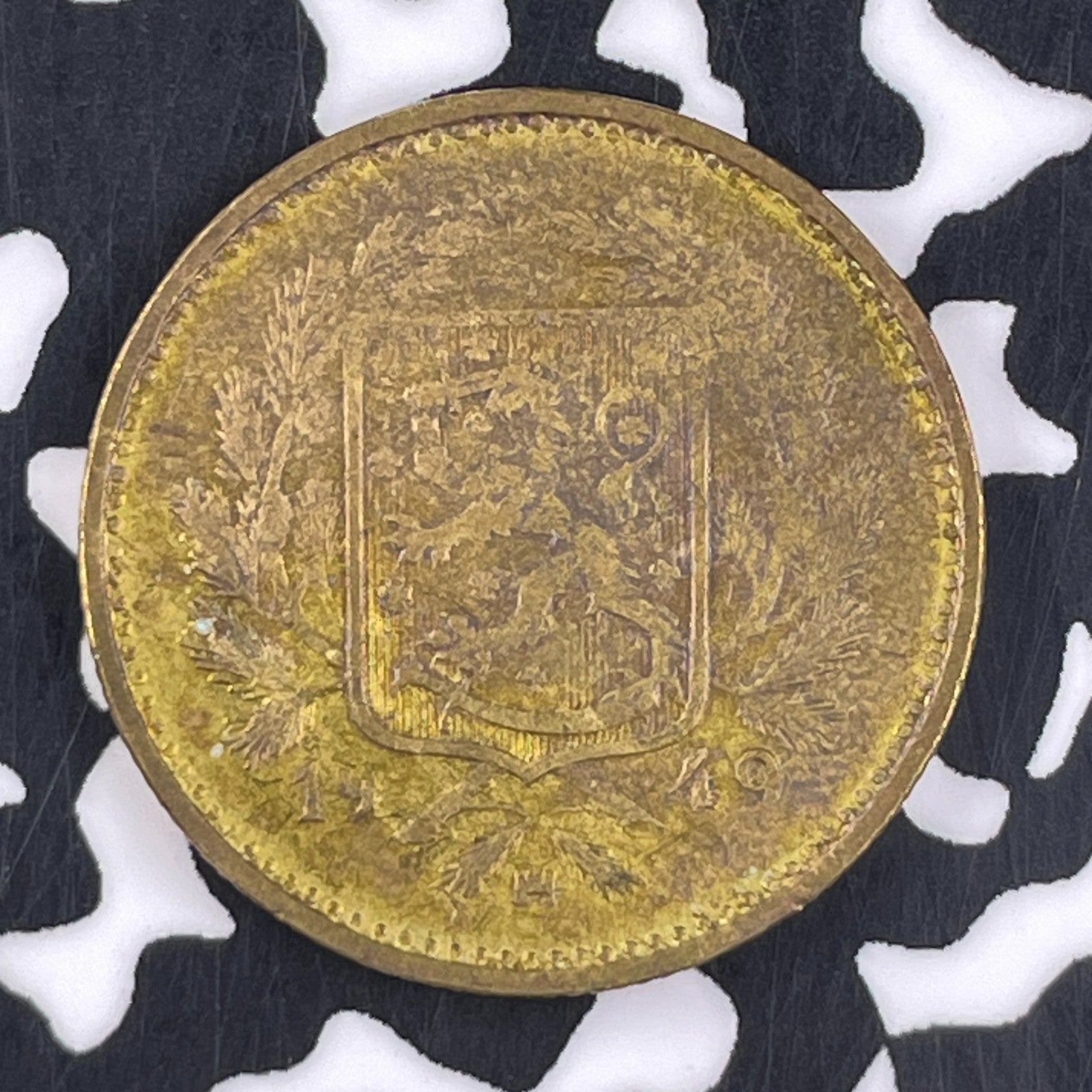 1949-H Finland 5 Markkaa Lot#F3340 High Grade! Beautiful!