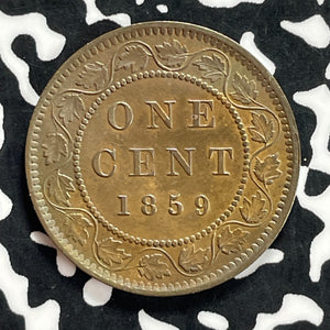 1859 Canada Large Cent Lot#JM9893 High Grade! Beautiful!