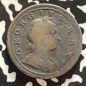 1723 Great Britain 1/2 Penny Half Penny Lot#T5405