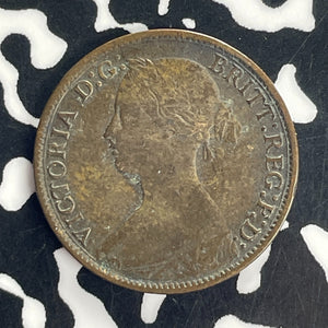 1866 Great Britain Farthing Lot#T8590