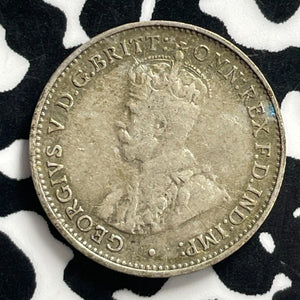 1936 Australia 3 Pence Threepence Lot#C0794 Silver!