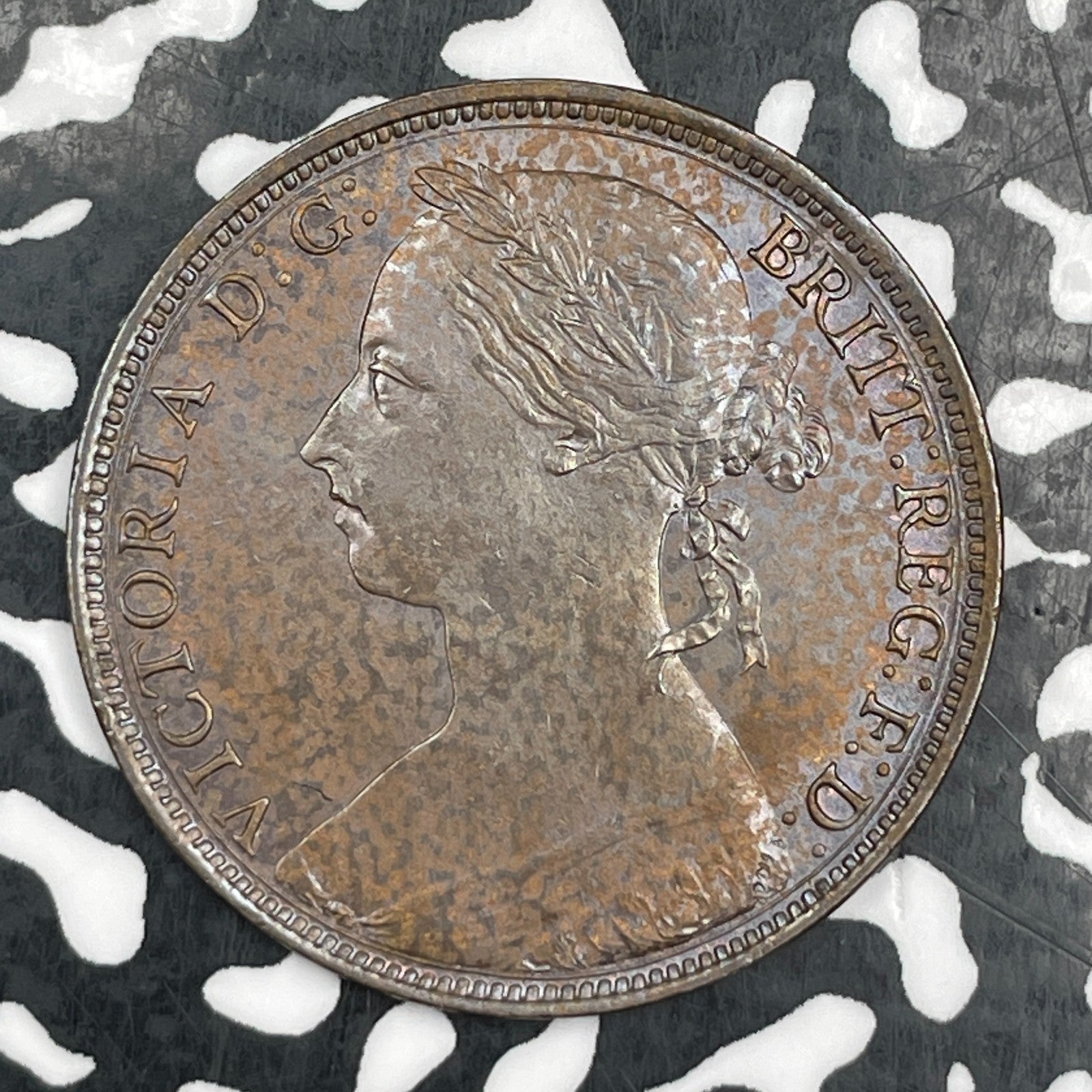 1888 Great Britain Victoria 1 Penny Lot#JM1623 High Grade! Beautiful!