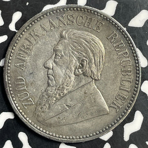 1897 South Africa 2 1/2 Shillings Lot#T0928 Silver!